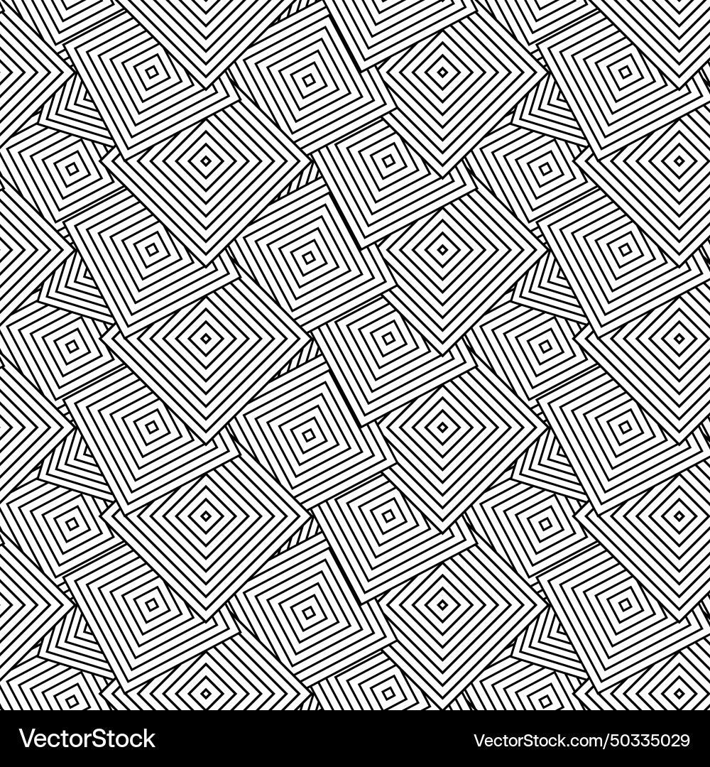 Seamless geometric pattern with stacks of squares Seamless geometric pattern with stacks of squares Vector Image