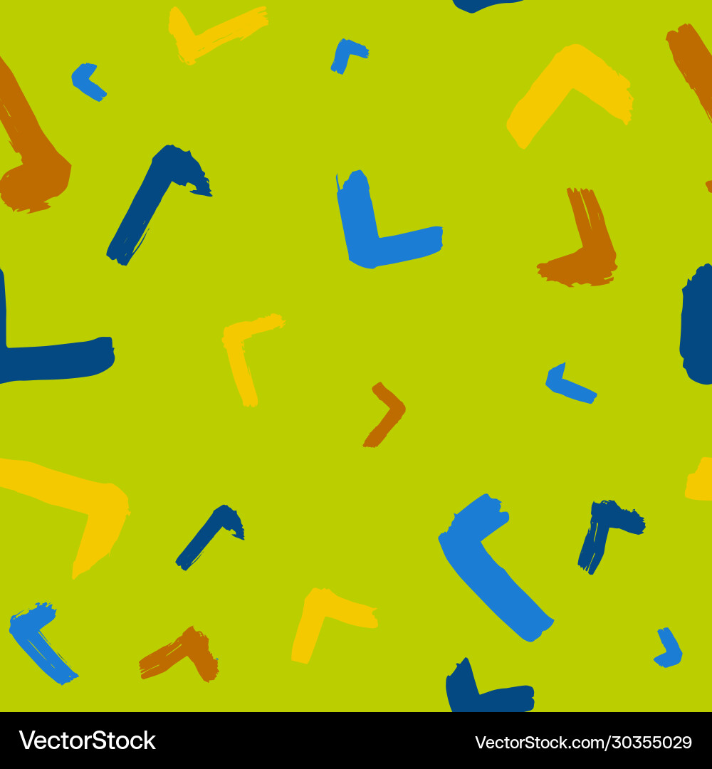 Seamless pattern with textured strokes Seamless pattern with textured strokes vector image