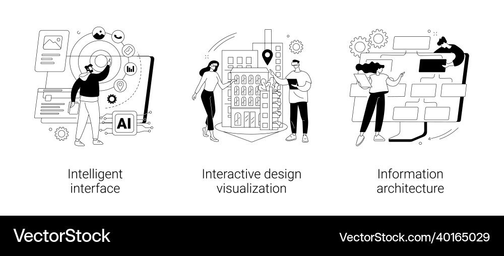 Software Development Concepts vector image