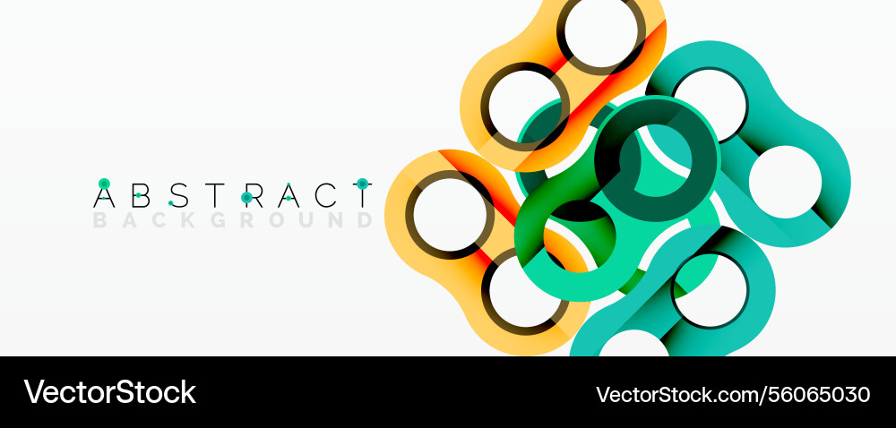 Abstract circle element composition Abstract circle element composition Vector Image