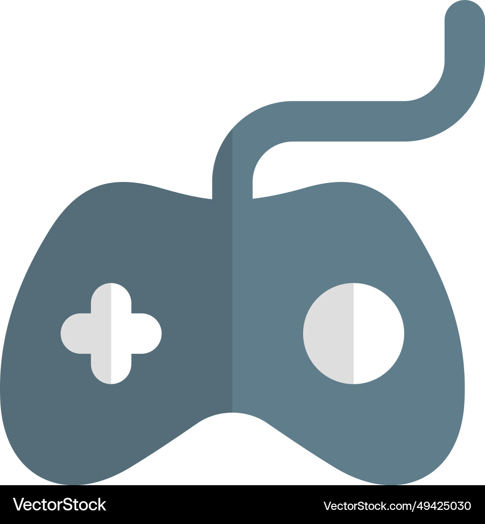 Handheld device or gamepad for controlling game vector image