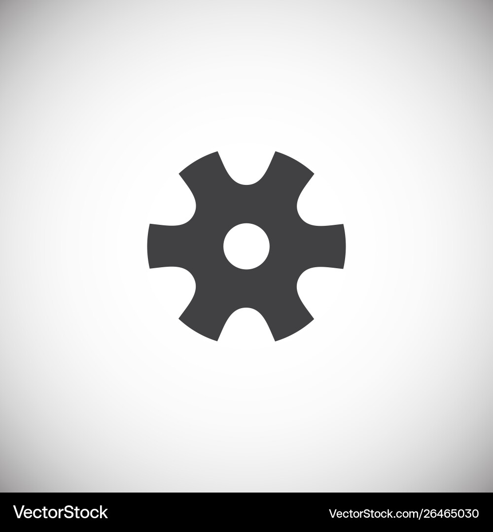 Option button icon on background for graphic Option button icon on background for graphic vector image