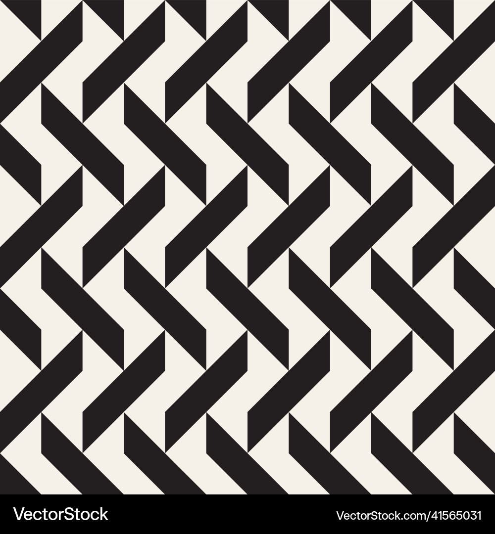 Seamless pattern repeating geometric elements vector image