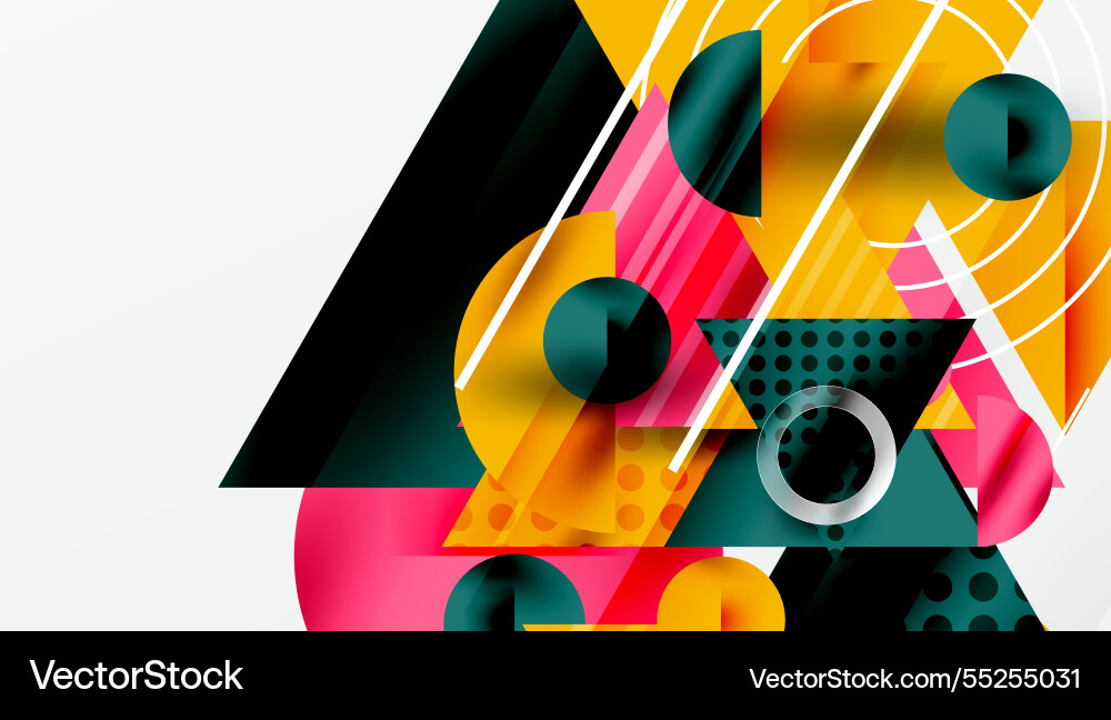 Sleek abstract background - layered triangles Sleek abstract background - layered triangles vector image