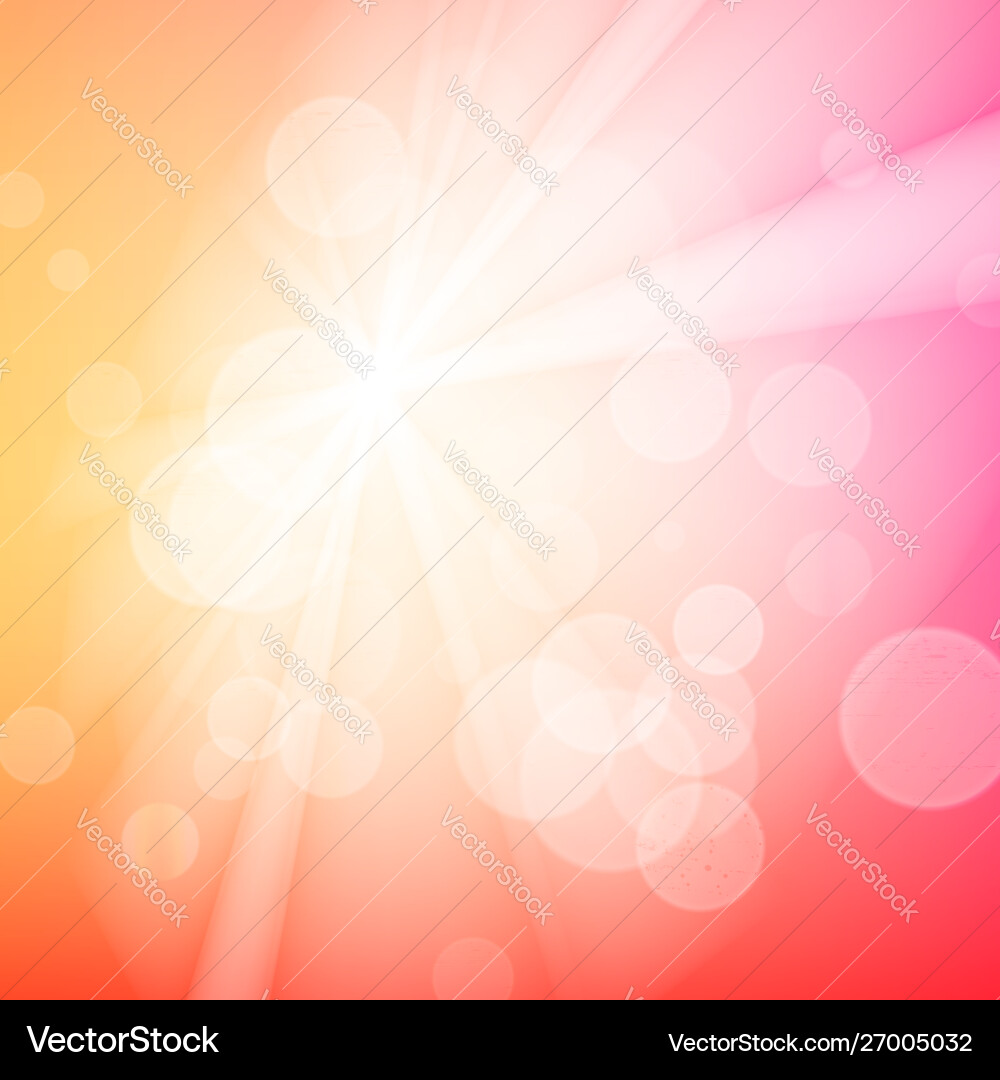 Abstract bokeh sparkles on blurred background Abstract bokeh sparkles on blurred background vector image