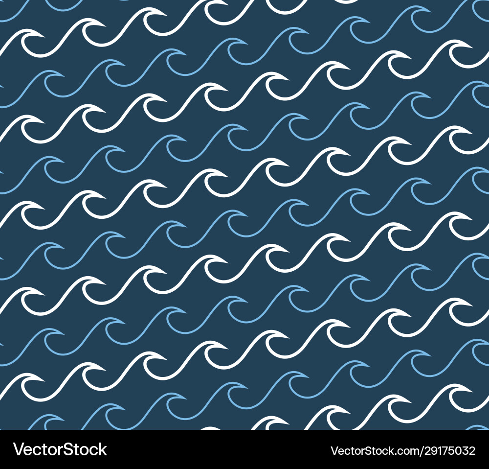 Abstract Wave Pattern vector image
