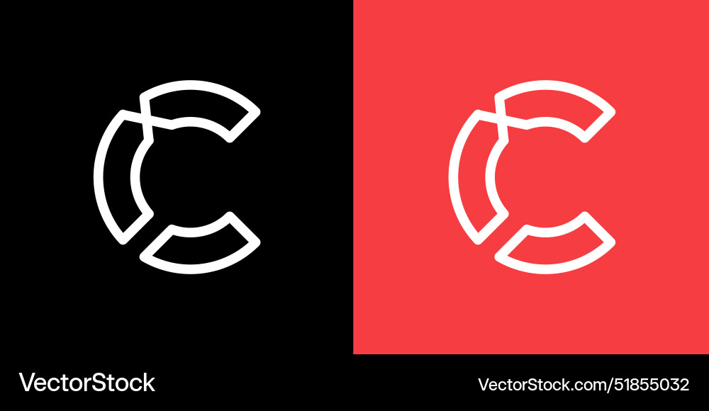 C symbol set collection for web vector image