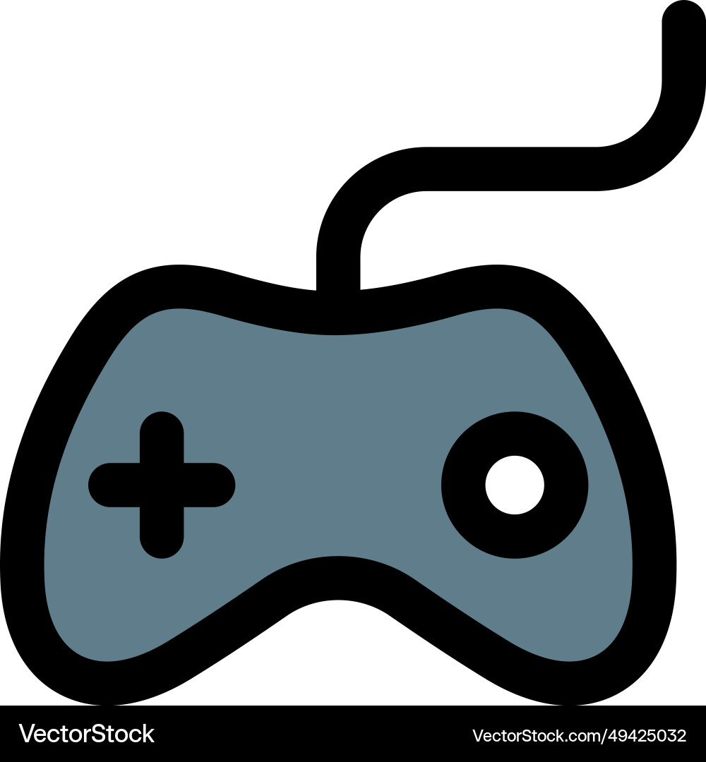 Handheld device or gamepad for controlling game vector image