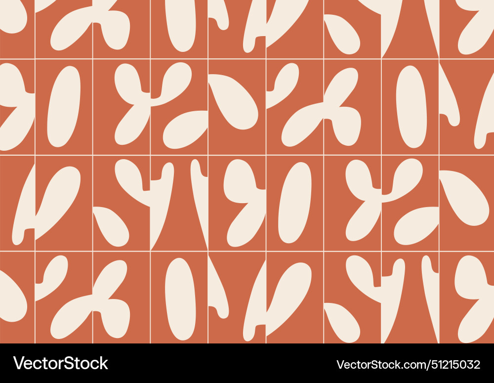 Linear seamless smooth abstract pattern coral Linear seamless smooth abstract pattern coral vector image
