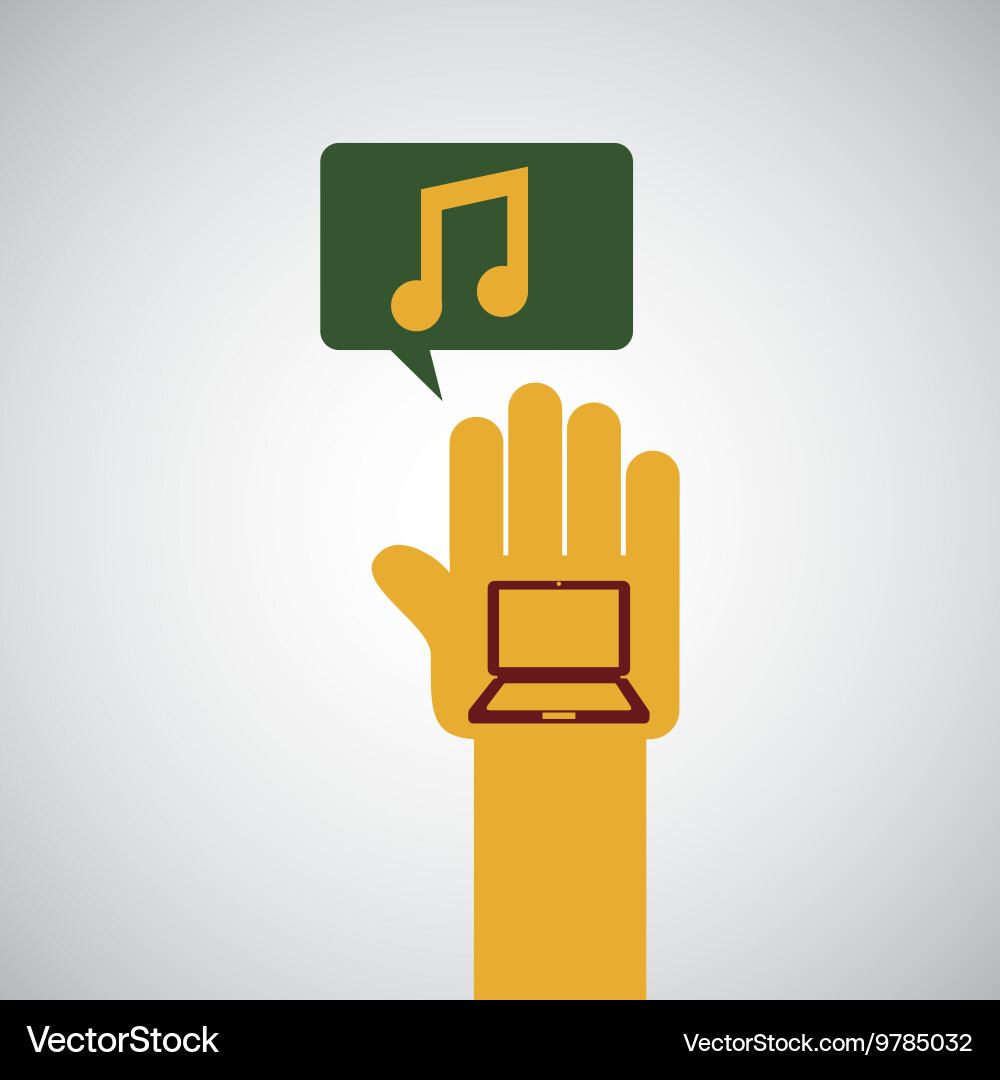 Technology app ecommerce vector image