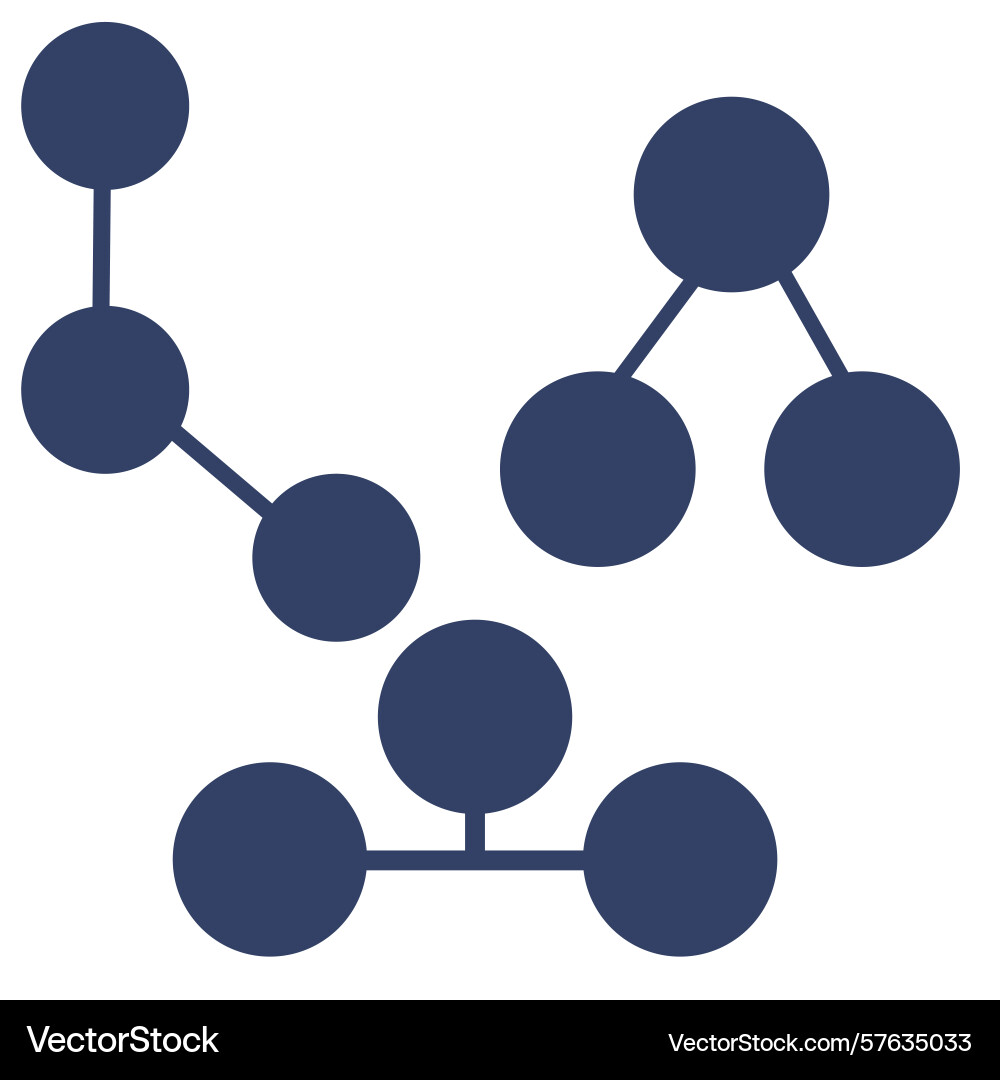 Abstract of interconnected circles forming Abstract of interconnected circles forming vector image