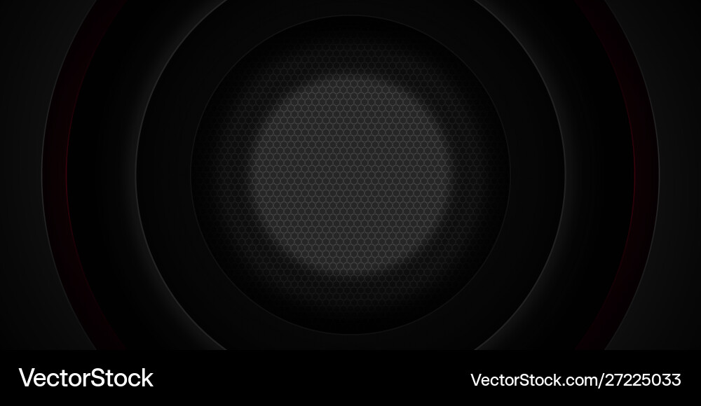 Dark Overlapping Layers Background Vector Image