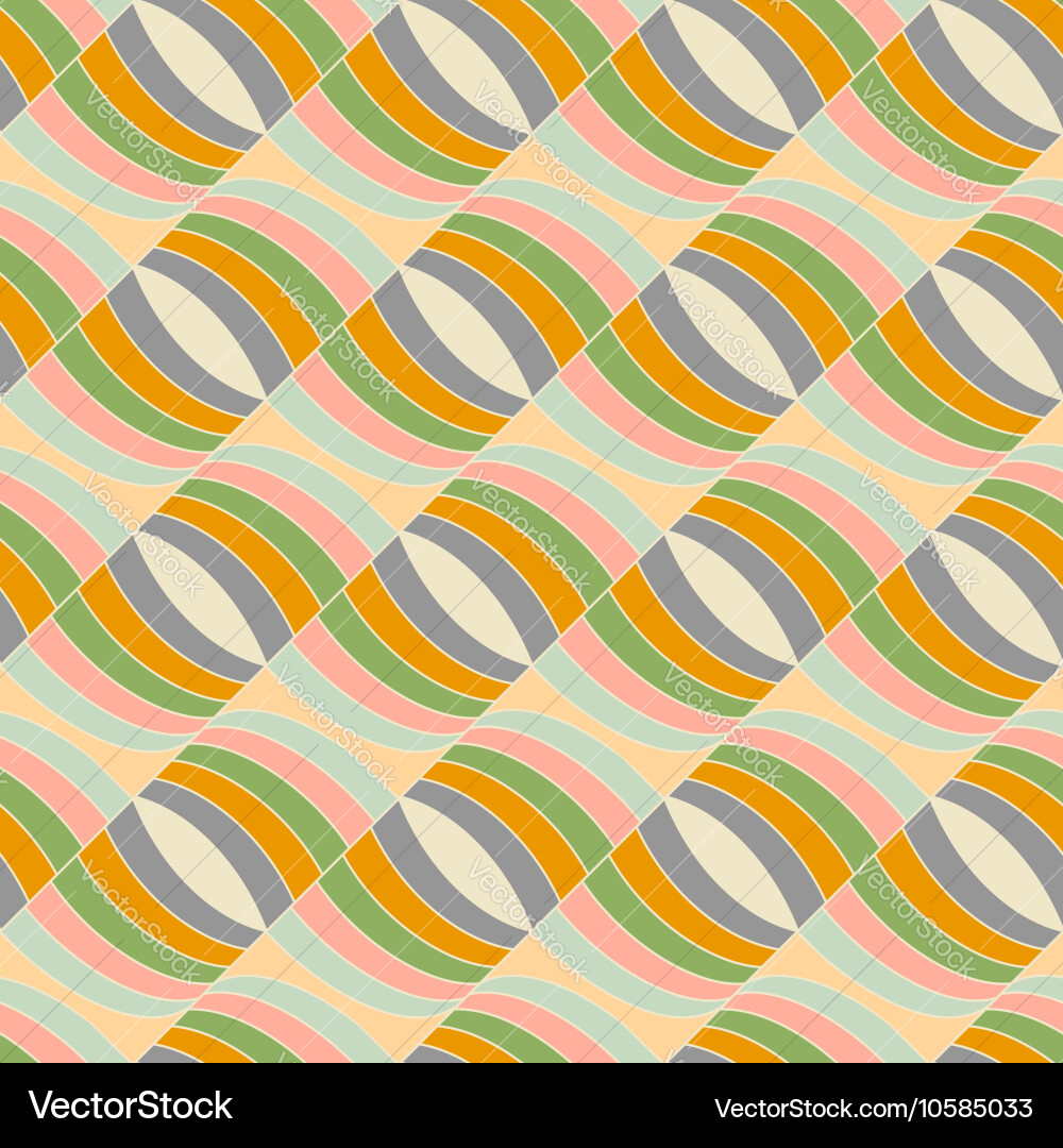 Seamless pattern in abstract style vector image
