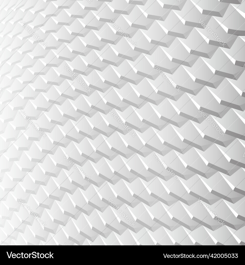 White background with pattern of hexagonal tiles White background with pattern of hexagonal tiles vector image