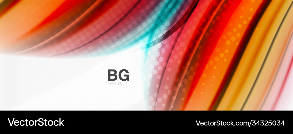 Abstract background smooth flowing lines blurred Abstract background smooth flowing lines blurred Vector Image
