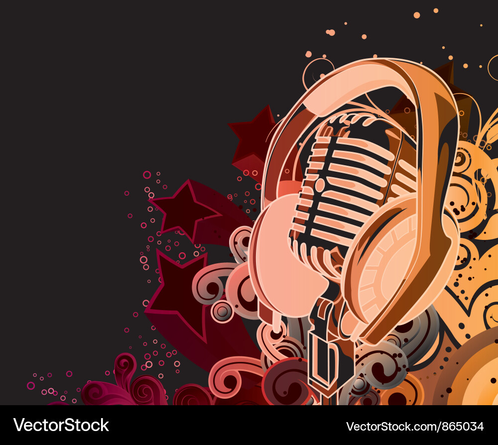 Concert poster Vector Image