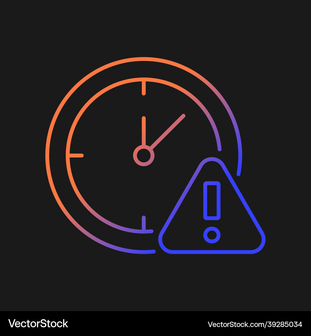 Do not use for long time gradient manual label Do not use for long time gradient manual label vector image