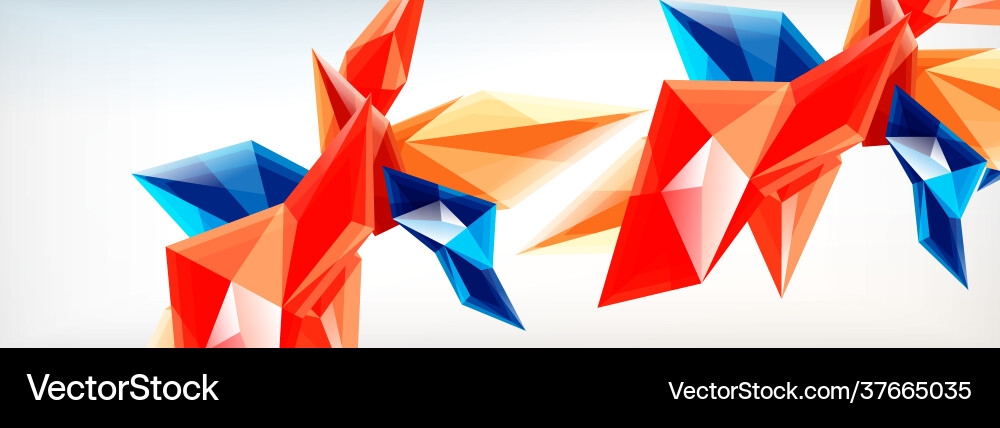 3d triangles and pyramids abstract 3d triangles and pyramids abstract Vector Image