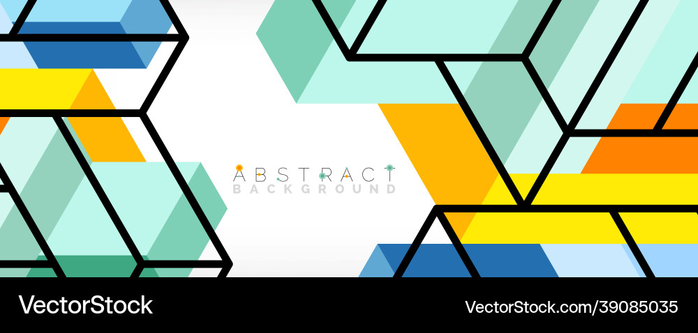 Abstract background 3d cubes cubic elements Abstract background 3d cubes cubic elements vector image