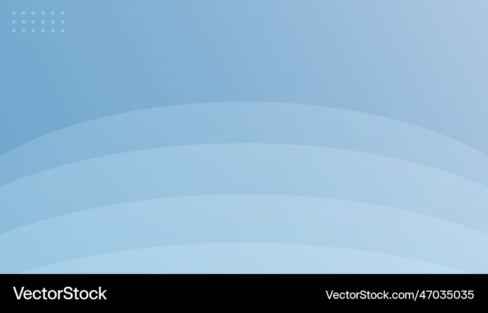 Abstract blue background and curve shape vector image