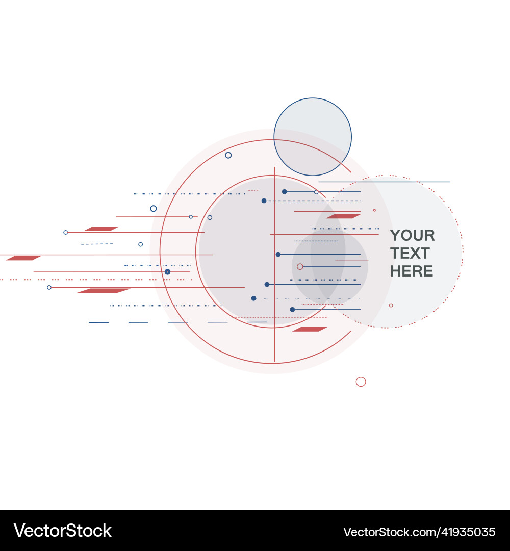 Digital Tech Abstract Background vector image