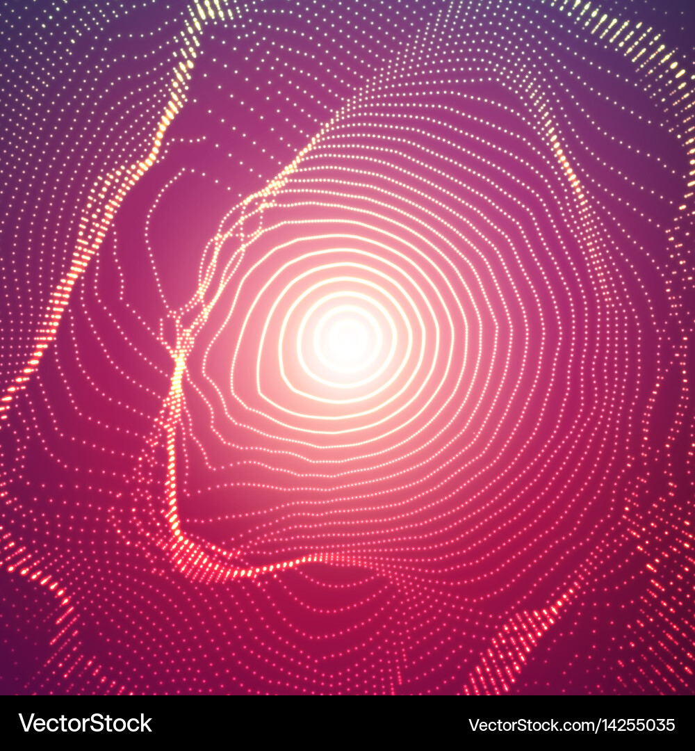 Dynamic Mesh Sphere Vector Image