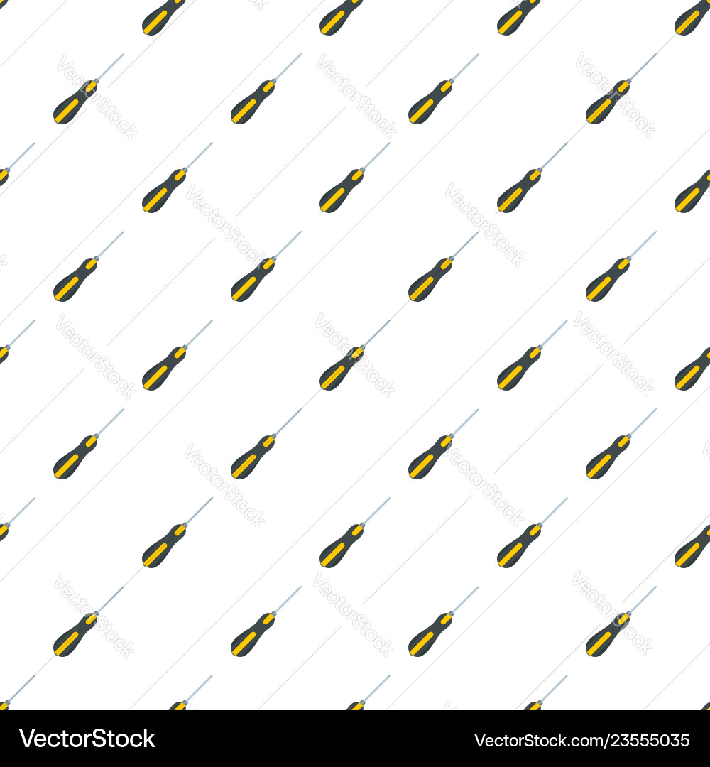 Screwdriver pattern seamless Screwdriver pattern seamless vector image