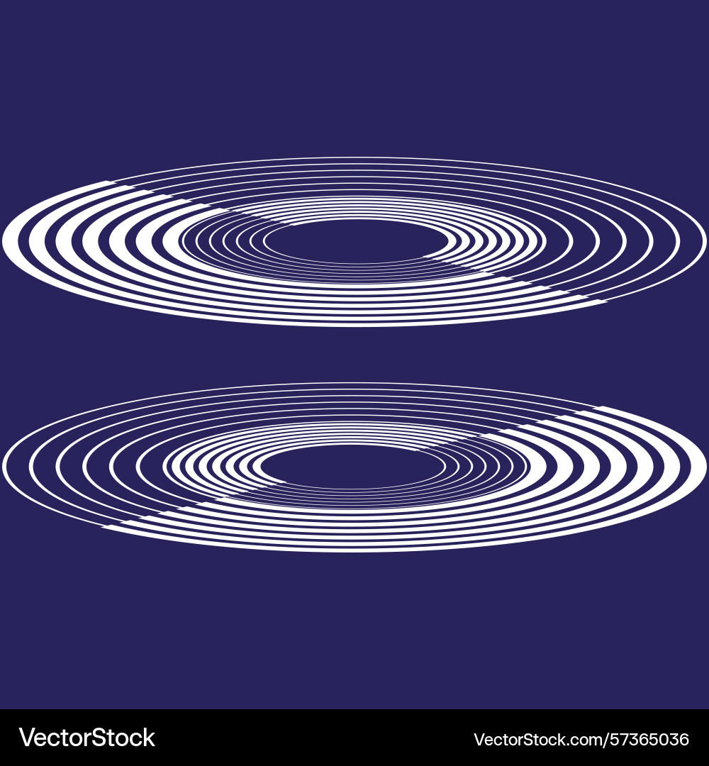 Abstract disc pattern circular geometric design Vector Image
