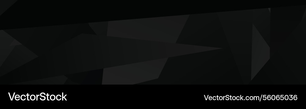 Abstract geometric shapes with dark triangular vector image