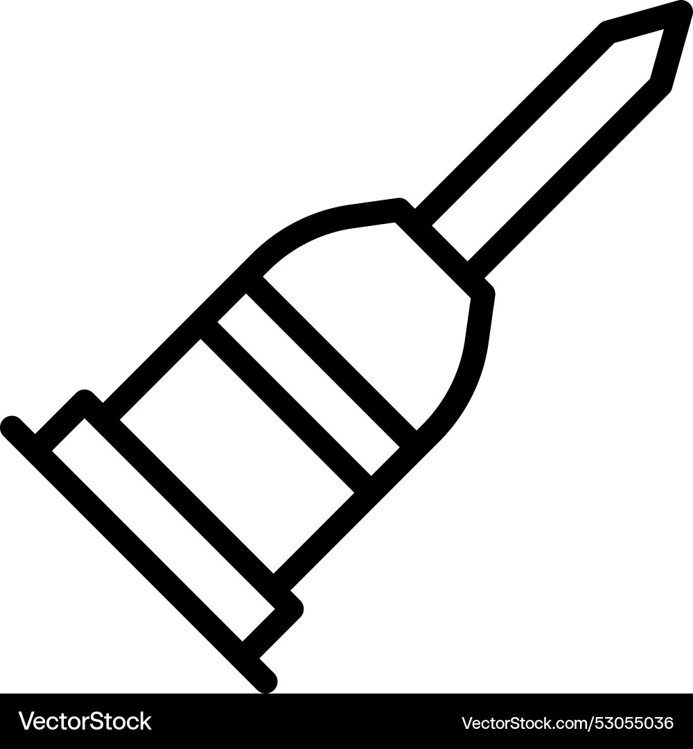 Chisel icon design Vector Image