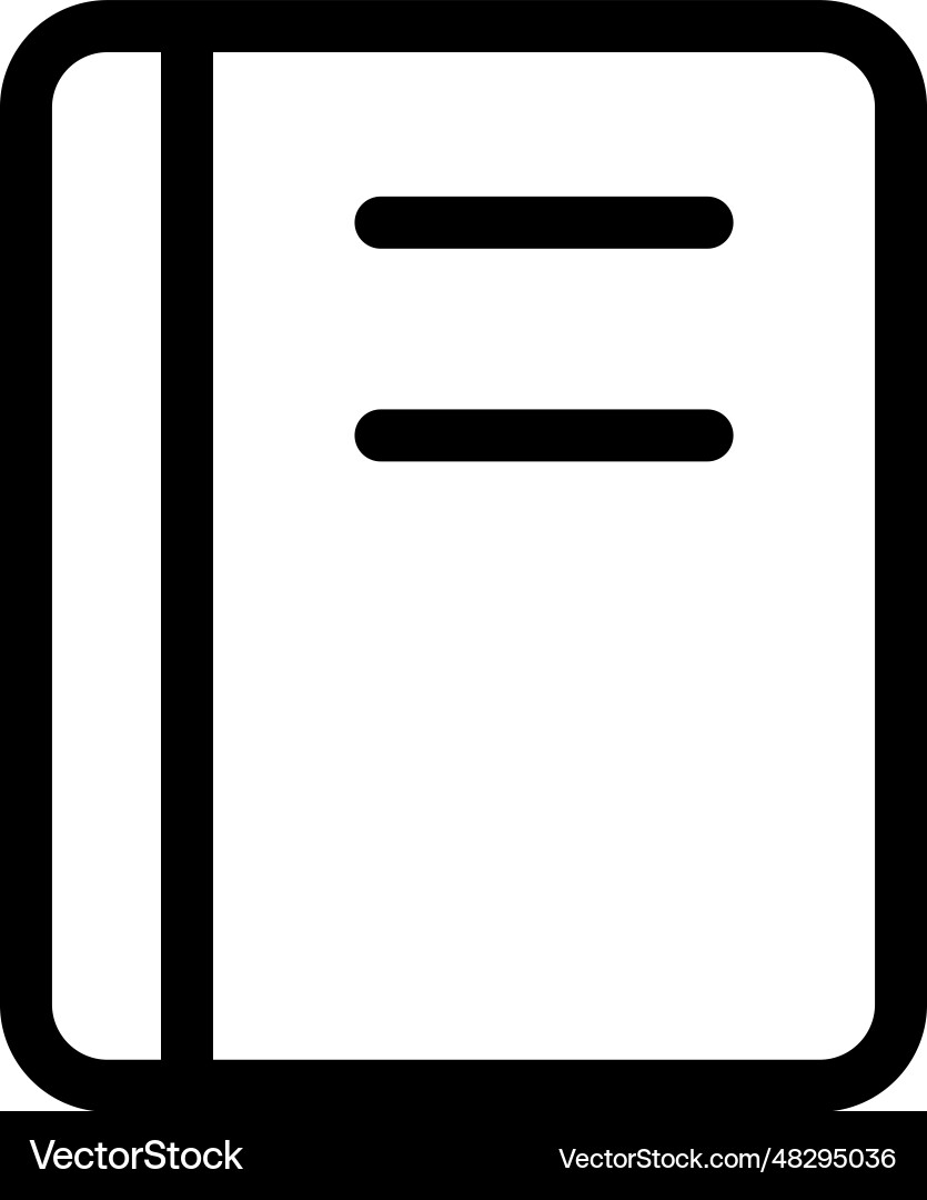 Notebook icon Vector Image