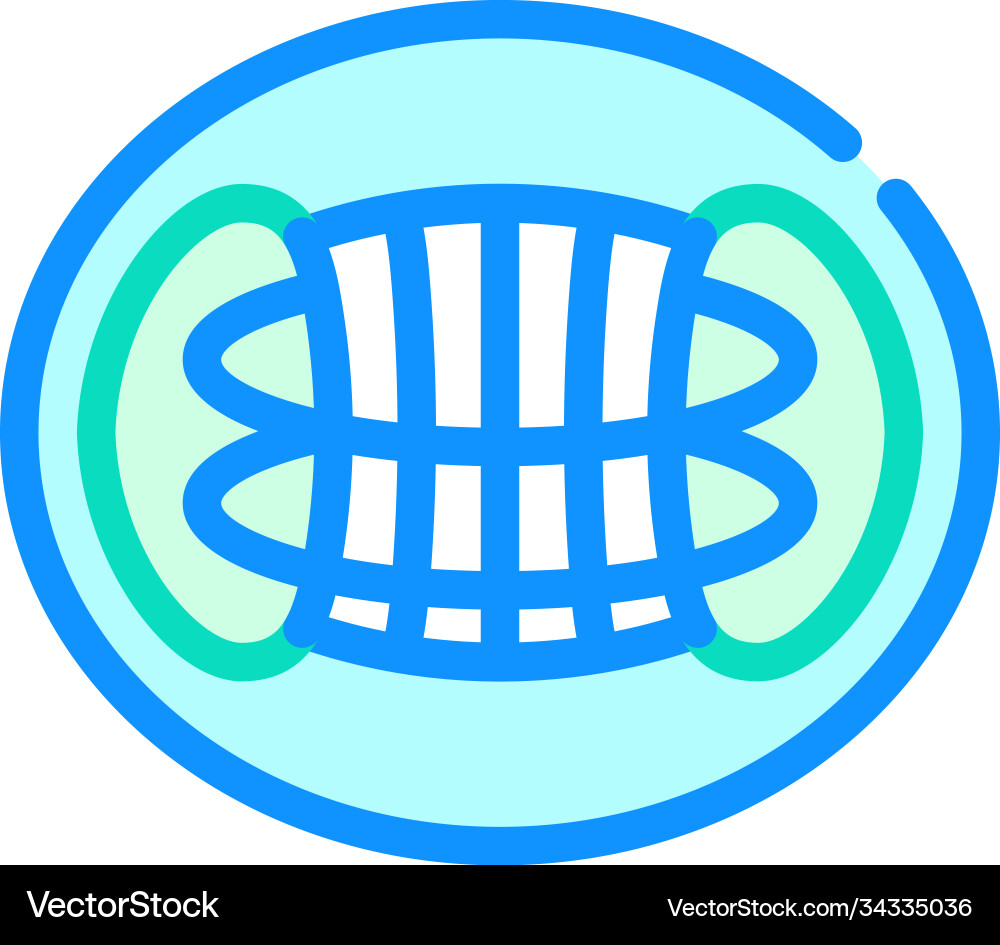 Reactor hypothetical structure color icon Vector Image