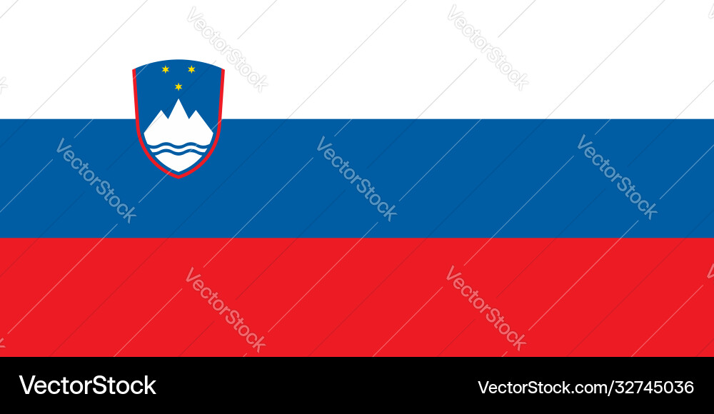 Slovenia vector image