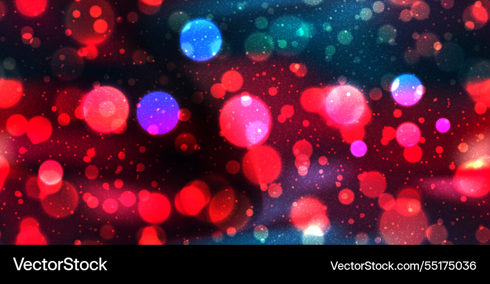 Vivid neon seamless bg with overlay bokeh effect Vivid neon seamless bg with overlay bokeh effect vector image