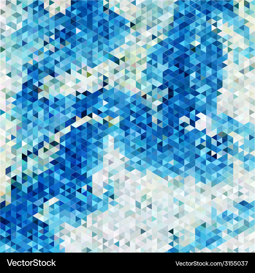 Abstract background of triangles Vector Image