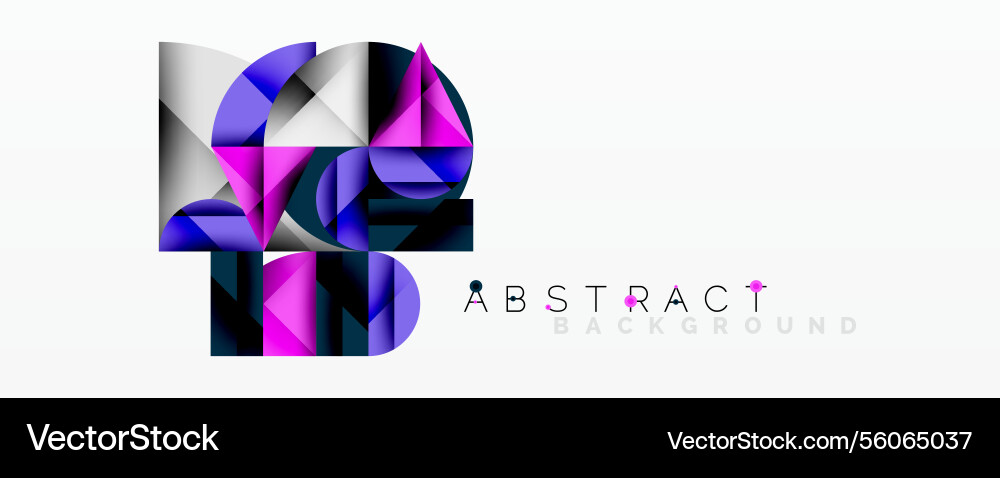 Abstract geometric design with intersecting Abstract geometric design with intersecting vector image