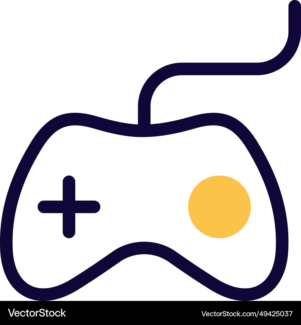 Handheld device or gamepad for controlling game vector image