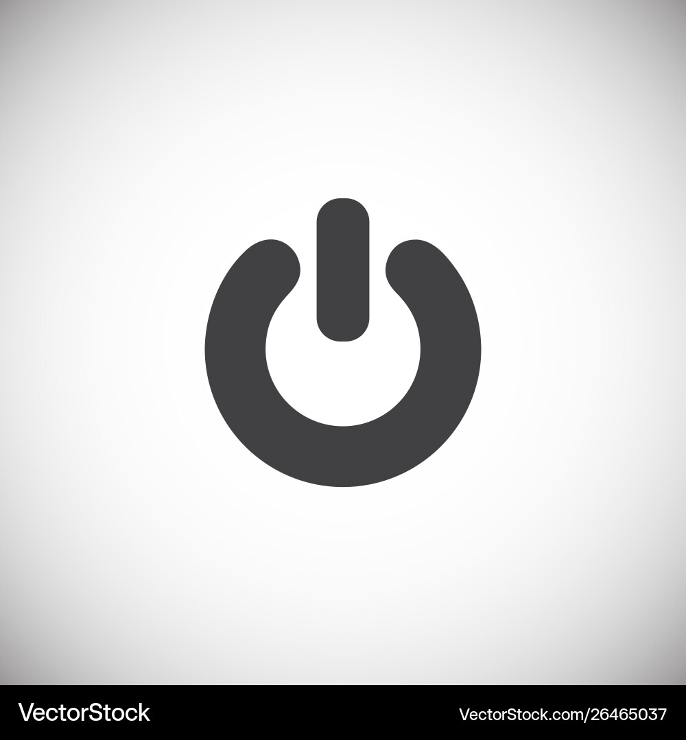 Option button icon on background for graphic Option button icon on background for graphic vector image