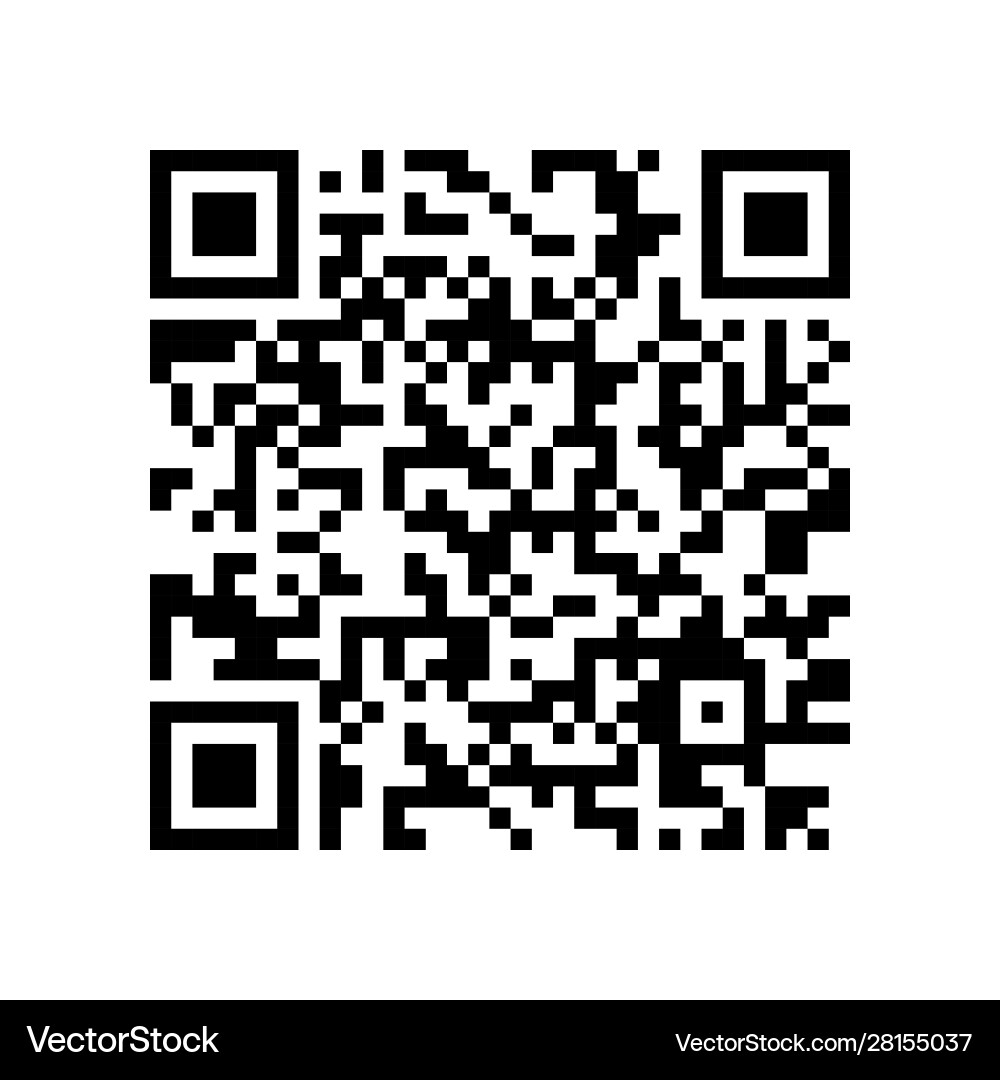 QR Code Scan vector image