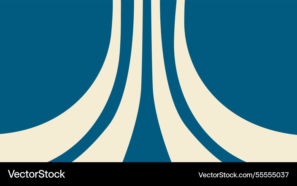 Retro style abstract background with curve lines Retro style abstract background with curve lines Vector Image