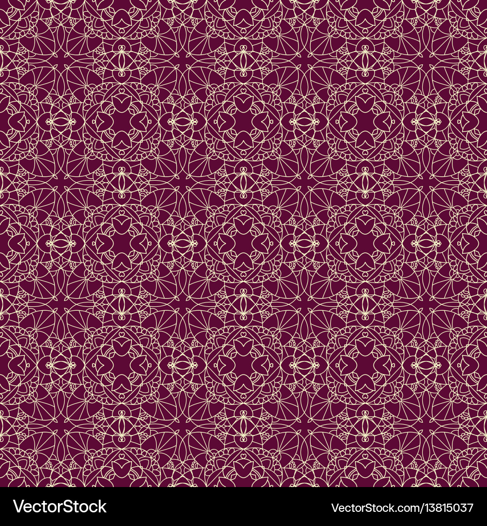 Seamless pattern in oriental style Vector Image