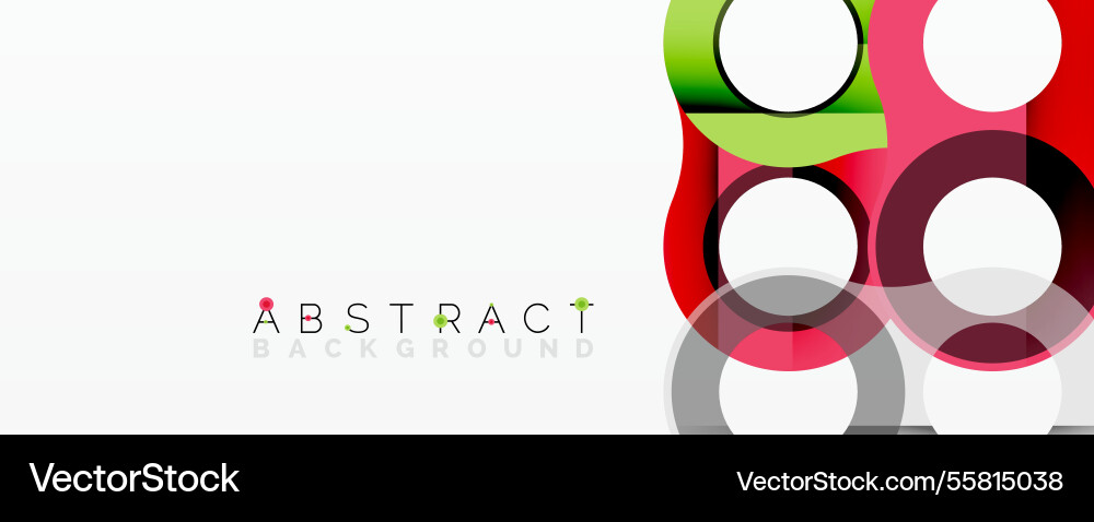 Abstract geometric pattern with interlocking Vector Image