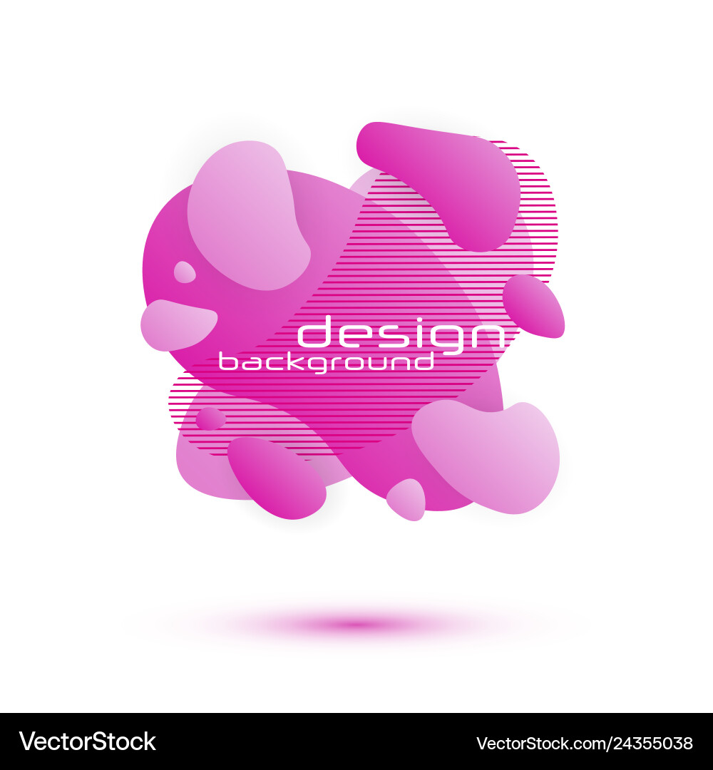 Dynamic fluid design Dynamic fluid design vector image
