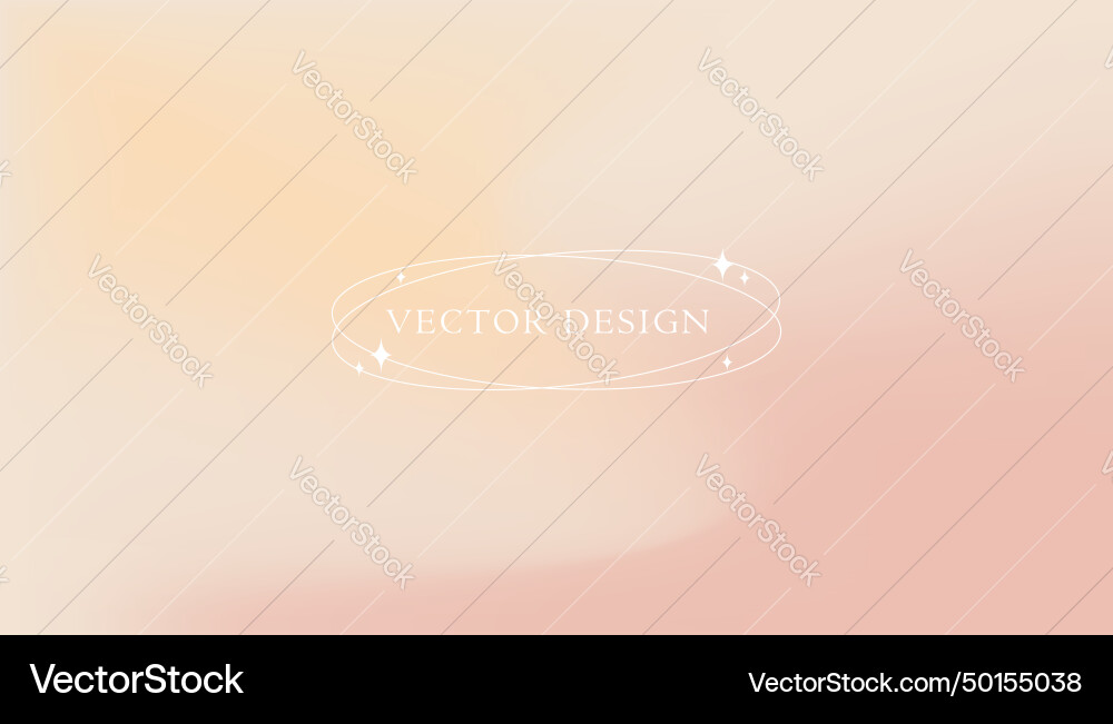 Retro gradient background minimalist Vector Image
