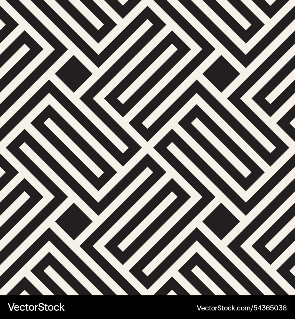 Seamless pattern repeating geometric elements Seamless pattern repeating geometric elements vector image