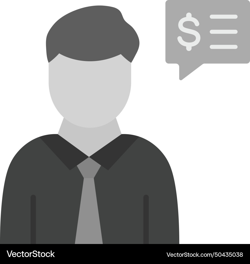 Trader icon image vector image