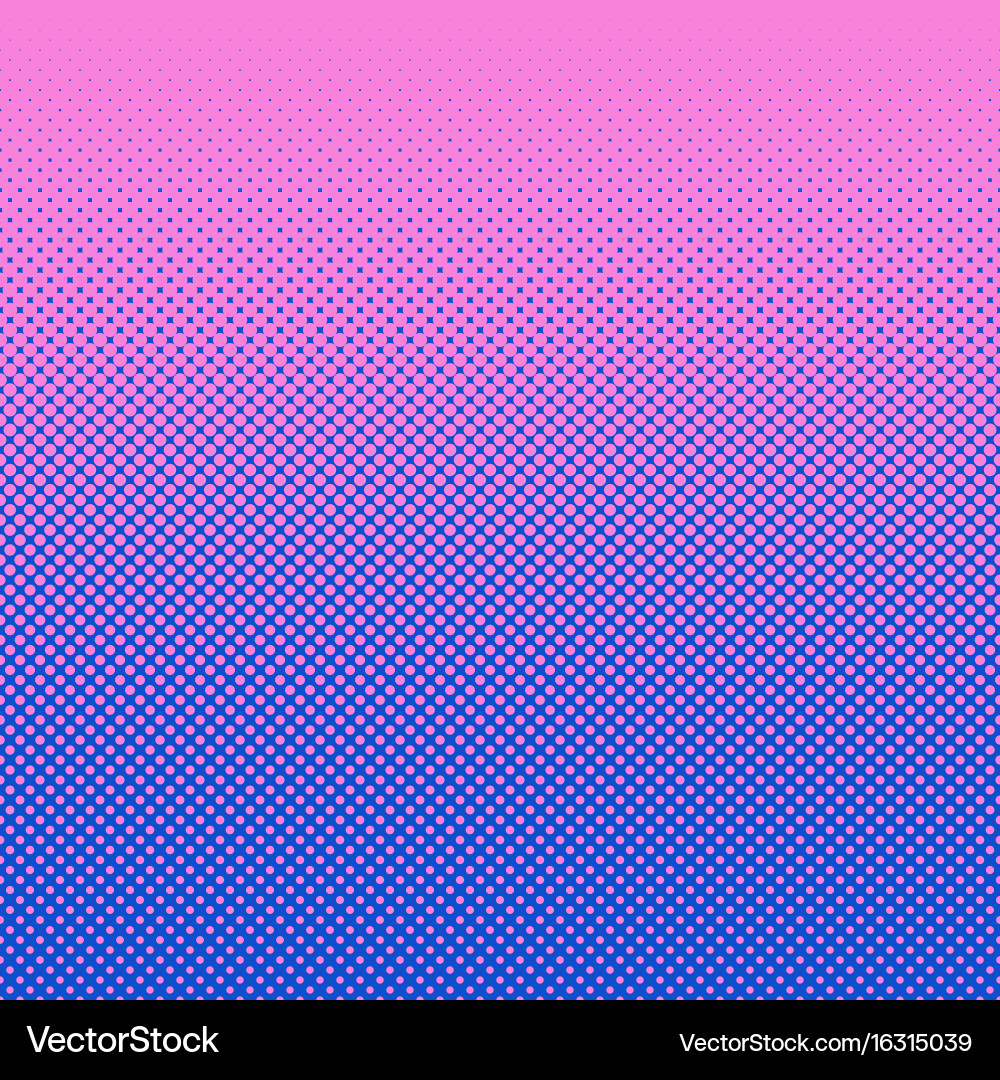 Abstract halftone dot pattern background vector image