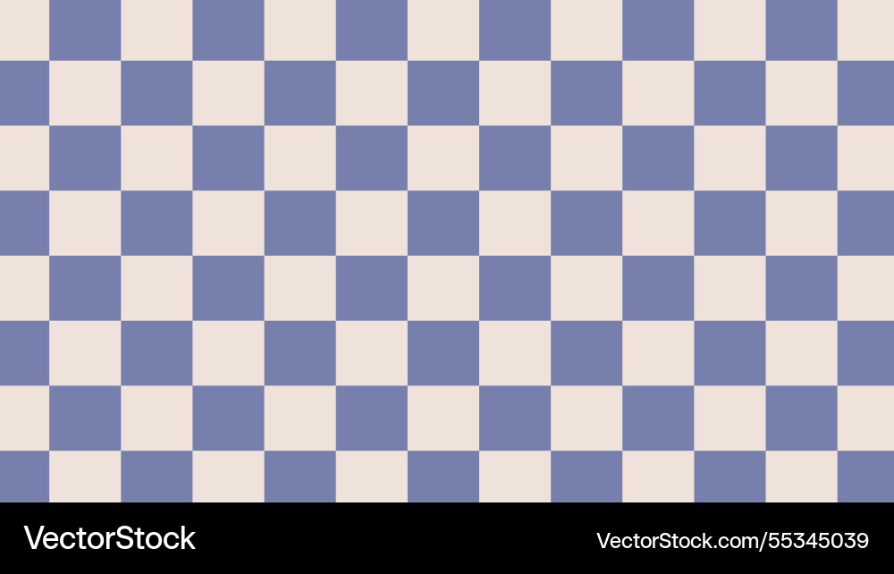 Checkered background square pattern horizontal Checkered background square pattern horizontal vector image