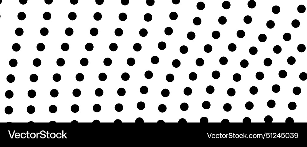 Halftone monochrome background with flowing dots Halftone monochrome background with flowing dots vector image