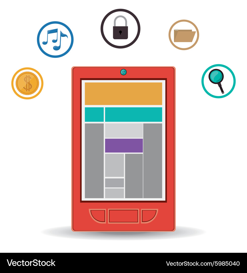Technology design Vector Image